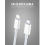 Data Cable Celebrat CB-13i Type-C to Lightning 1m
