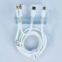 Data Cable Celebrat HB-08C USB+Type-C to Type-C 1.2m 