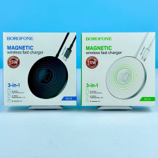 Бездротовий зарядний пристрій Borofone BQ18 Energy 3-in-1 magnetic