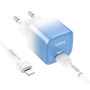 Мережевий зарядний пристрій Hoco C101A PD20W Type-C to Lightning