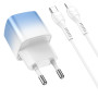 Мережевий зарядний пристрій Hoco C101A PD20W Type-C to Lightning