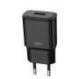 Мережевий зарядний пристрій XO L92D Micro 1USB QC3.0 18W Швидка зарядка