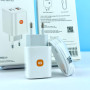 Мережевий зарядний пристрій Xiaomi GaN 67W 2in1 USB+USB-C + data cable Type-C to Type-C