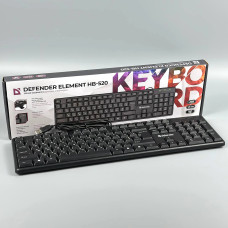 Клавіатура дротова DEFENDER Element HB-520 (з Eng, Рус, Укр розкладками)