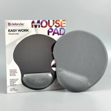 Килимок для мишки Defender EASYWORK GRAY (25*22.5см)