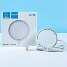 Бездротовий зарядний пристрій Denmen DW02 (5W,7.5W,10W,15W) швидка зарядка