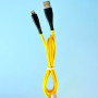 Data Cable Denmen D19L Silicone Lightning 1m