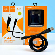 Data Cable Denmen D57T Type-C 2.4A 1m