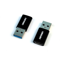 Перехідники OTG Denmen DU13 2in1 USB to Type-C (без упаковки)