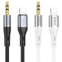 AUX Hoco UPA22 Silicone digital audio conversion 3.5mm to Lightning 1m