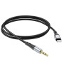 AUX Hoco UPA22 Silicone digital audio conversion 3.5mm to Lightning 1m