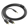 AUX Hoco UPA28 lotus 3.5mm to 2RCA 1.5m