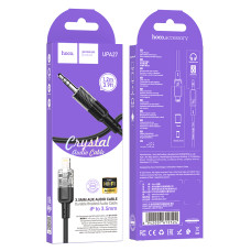 AUX Hoco UPA27 Spirit transparent Lightning to 3.5mm 1.2m