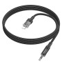 AUX Hoco UPA27 Spirit transparent Lightning to 3.5mm 1.2m