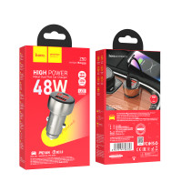 Автомобільний зарядний пристрій Hoco Z50 Leader PD30W+QC3.0