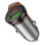 Автомобільний зарядний пристрій Hoco NZ16A Rigorous PD25W+QC3.0 (43W)