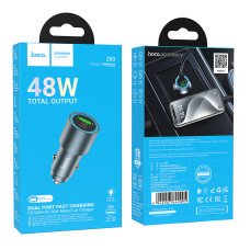 Автомобільний зарядний пристрій Hoco Z60 Bloom multi-protocol PD30W+QC3.0