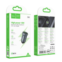 Автомобільний зарядний пристрій Hoco Z62 Energy QC3.0
