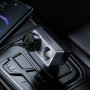 Розгалужувач прикурювача in-car Hoco Z65 Smart 240W (2 прикурювачі)
