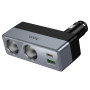 Розгалужувач прикурювача in-car Hoco Z65B Smart PD30W+QC3.0 (2 прикурювачі+USB+Type-C)