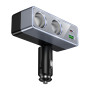 Розгалужувач прикурювача in-car Hoco Z65B Smart PD30W+QC3.0 (2 прикурювачі+USB+Type-C)