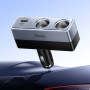 Розгалужувач прикурювача in-car Hoco Z65B Smart PD30W+QC3.0 (2 прикурювачі+USB+Type-C)