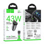 Автомобільний зарядний пристрій Hoco NZ16A Rigorous PD25W+QC3.0 Type-C to Lightning