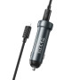Автомобільний зарядний пристрій Hoco Z54A Prosperous PD30W+QC3.0 Type-C to Lightning