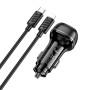 Автомобільний зарядний пристрій Hoco Z58 Rank PD30W Type-C to Lightning