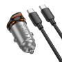 Автомобільний зарядний пристрій Hoco NZ16 Rigorous PD30W Type-C to Type-C