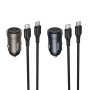 Автомобільний зарядний пристрій Hoco Z62A Energy PD30W Type-C to Type-C