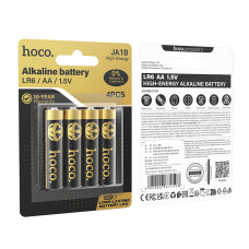 Батарейка Hoco JA1B ALKALINE LR6 AA 1.5V (4шт.)