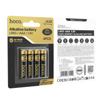 Батарейка Hoco JA2B ALKALINE LR03 AAA 1.5V (4шт.)