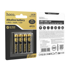 Батарейка Hoco JA2B ALKALINE LR03 AAA 1.5V (4шт.)