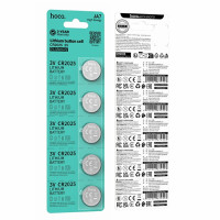 Батарейка Hoco JA7 Button CR2025 3V 150mAh (5шт.)