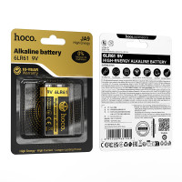 Батарейка Hoco JA9 Alkaline 6LR61 9V 500mAh