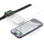Бездротовий зарядний пристрій Hoco CQ5 Step 3-in-1 (mobile phone: 5W,7.5W,10W,15W; Headphones: 5W;iWatch: 2.5W)