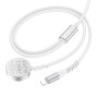 Бездротовий зарядний пристрій Hoco CW54 2-in-1 (cable Lighting 20W+iWatch 2.5W)