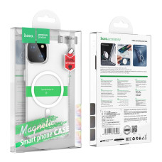 Накладка Hoco Magnetic series airbag anti-fall protective shell Box iPhone 15 Pro (з дефектом)