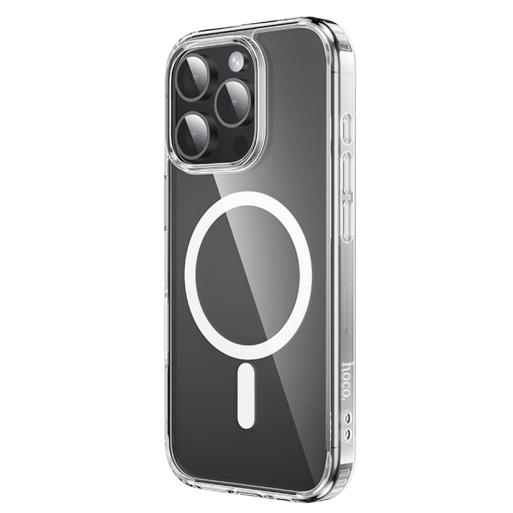 Накладка Hoco Magnetic series airbag anti-fall protective shell Box iPhone 16