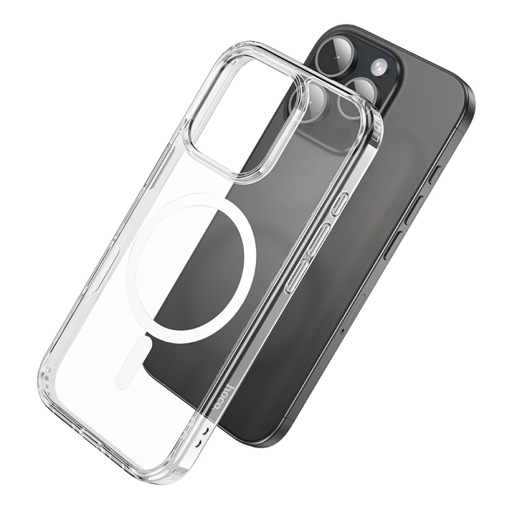 Накладка Hoco Magnetic series airbag anti-fall protective shell Box iPhone 16