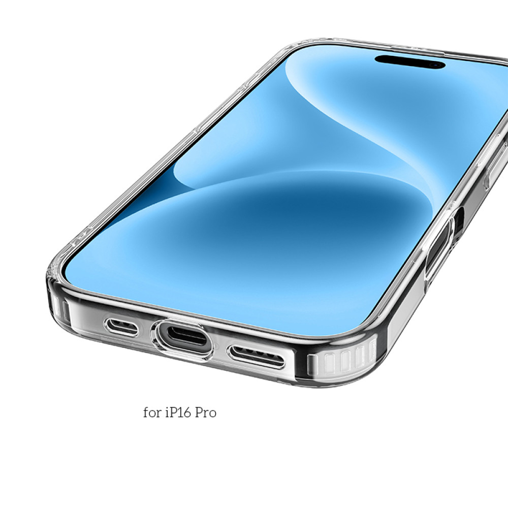 Накладка Hoco Magnetic series airbag anti-fall protective shell Box iPhone 16