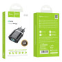 Мережевий зарядний пристрій Hoco C12Q Smart QC3.0