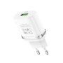 Мережевий зарядний пристрій Hoco C12Q Smart QC3.0