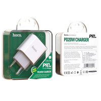 Мережевий зарядний пристрій Hoco C76A Plus PD20W