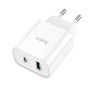 Мережевий зарядний пристрій Hoco C80A Plus Rapido PD20W+QC3.0