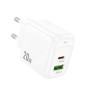 Мережевий зарядний пристрій Hoco CS54A Surplus PD20W+QC3.0