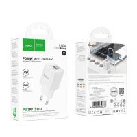 Мережевий зарядний пристрій Hoco C147A Charm PD20W+QC3.0