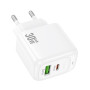 Мережевий зарядний пристрій Hoco CS55A Surplus PD30W+QC3.0