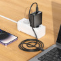 Мережевий зарядний пристрій Hoco CS27A Supply GaN PD67W+QC3.0